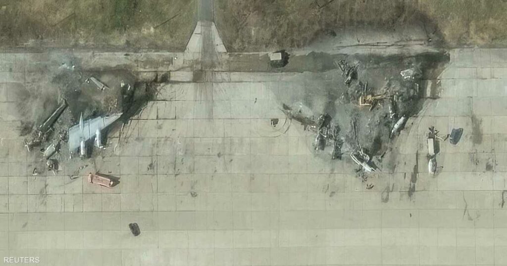 ألمانيا: شبكة العنكبوت دمرت "10 بالمئة" من القاذفات الروسية