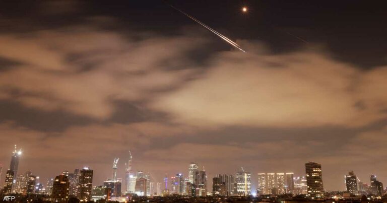 إيران تطلق ضربة صاروخية جديدة على إسرائيل
