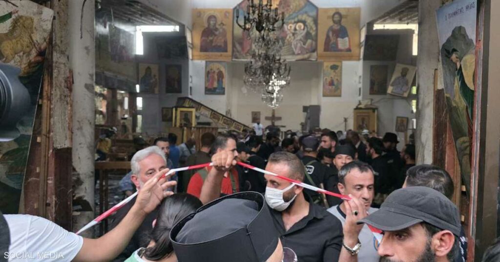 تفجير كنيسة مار إلياس.. الداخلية السورية تكشف تفاصيل جديدة
