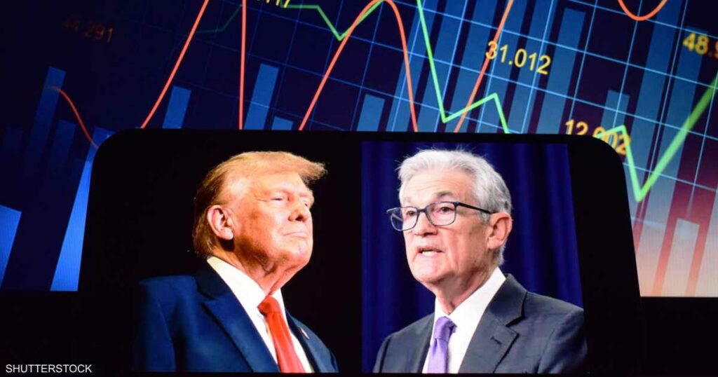 مواقف متناقضة بين ترامب وباول حول معدلات الفائدة