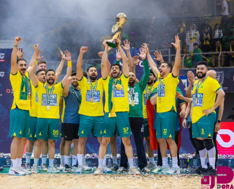 الخليج يتوَّج ببطولة النخبة لكرة اليد ويحقق لقبه المحلي الثالث والرابع هذا الموسم