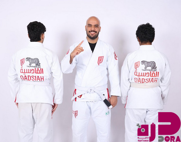 القادسية يدشن أطقم الجوجيتسو بشعار “النمر العربي”