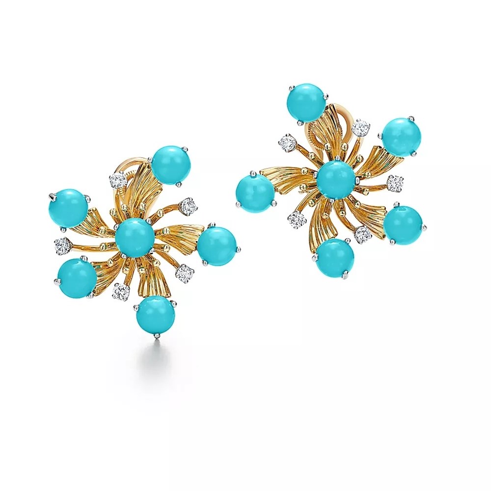 أجمل مجوهرات بحجر الفيروز لإطلالة صيفية مرحة