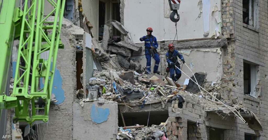 كييف تتعرض لهجوم روسي مكثف بالمسيّرات