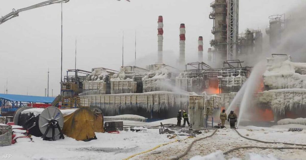 تسرب لمادة الأمونيا في ميناء روسي