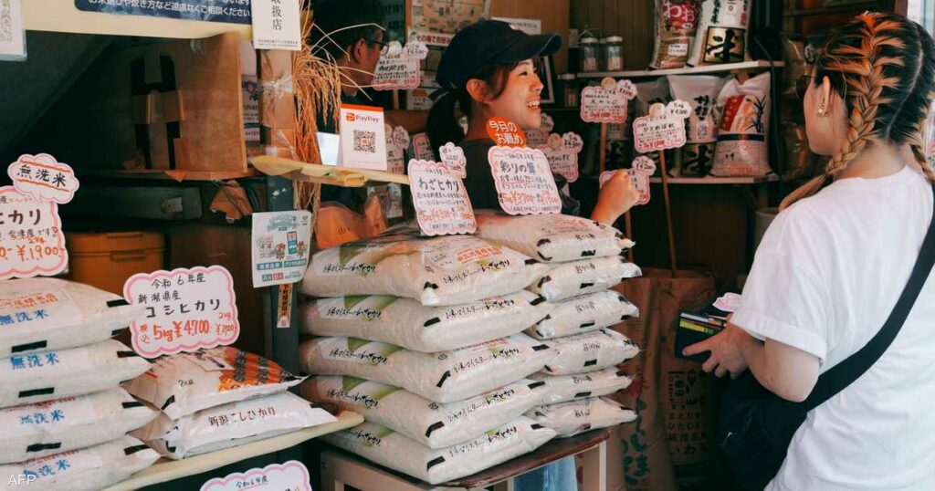 أسعار الأرز في اليابان تقفز بـ 99.2% في يونيو على أساس سنوي