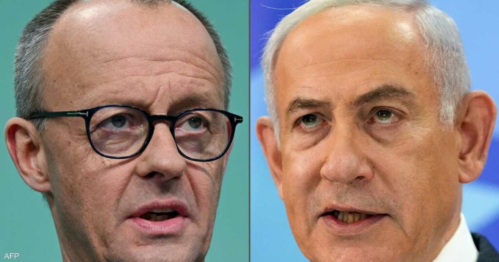 مستشار ألمانيا يطالب نتنياهو بضمان تدفق المساعدات إلى غزة