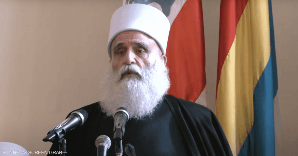 شيخ عقل دروز لبنان: على الهجري "التجاوب" وإبداء "مرونة"