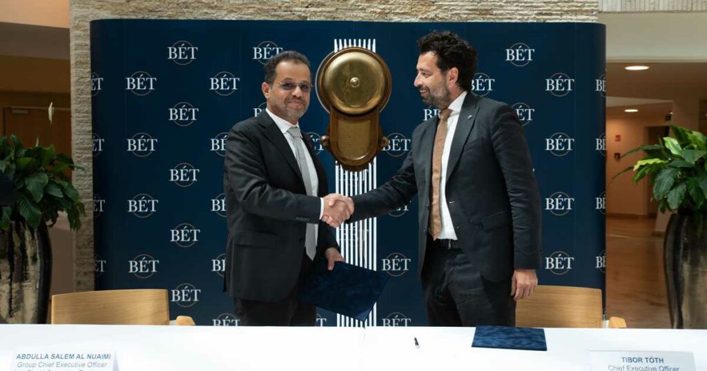 أبوظبي للأوراق المالية يوقع مذكرة تفاهم مع بورصة بودابست