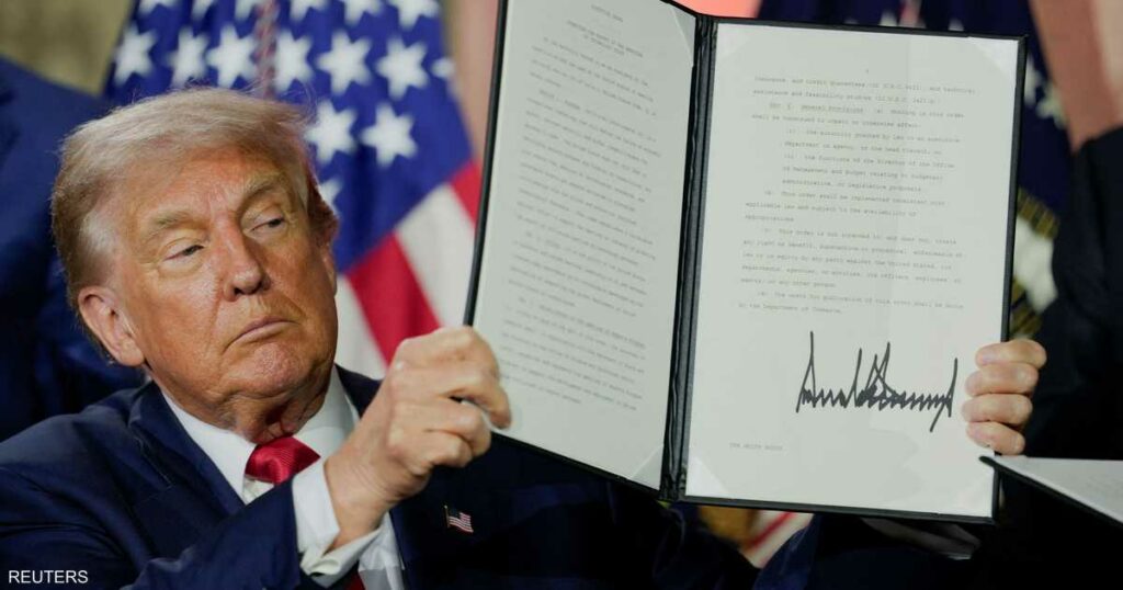 ترامب يوقع أمرا تنفيذيا بفرض رسوم بنسبة 50% على البرازيل
