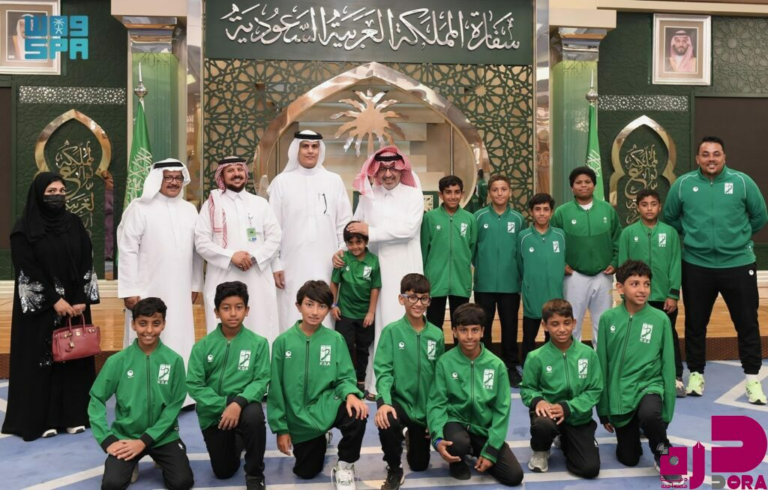 سفير المملكة لدى مصر يستقبل وفد المنتخب السعودي للتنس المشارك في البطولة العربية للتنس للناشئين والناشئات تحت 12 سنة