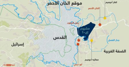 إسرائيل توافق على مشروع استيطاني من شأنه تقسيم الضفة الغربية
