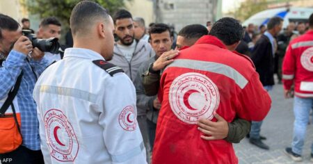 قتيل وجرحى في قصف إسرائيلي على مقر الهلال الأحمر بغزة