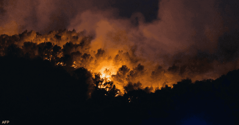 فرنسا.. حريق ضخم يلتهم آلاف الهكتارات بجنوب البلاد