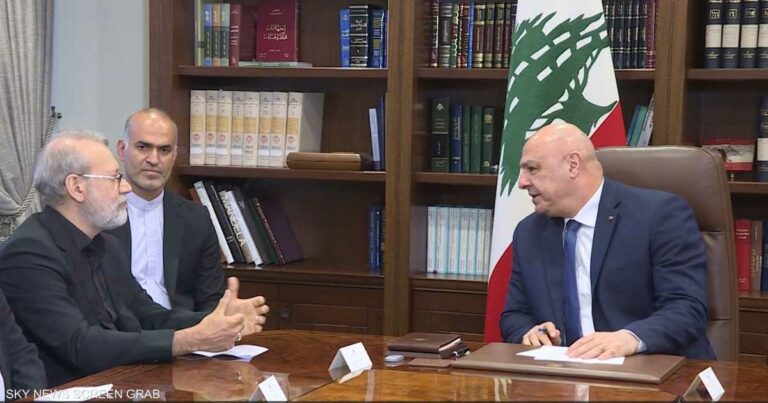 الرئيس اللبناني: نرغب في التعاون مع إيران "ضمن حدود السيادة"