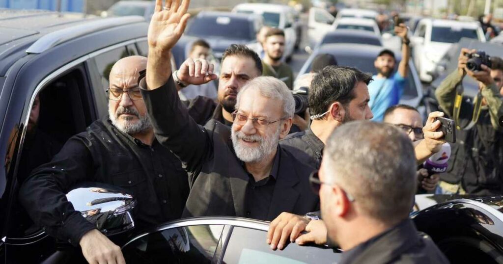 فيديو.. حضور شعبي "ضعيف" في استقبال لاريجاني ببيروت