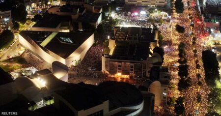 مئات الآلاف يتظاهرون في إسرائيل.. ومسؤول أميركي: "واو!"