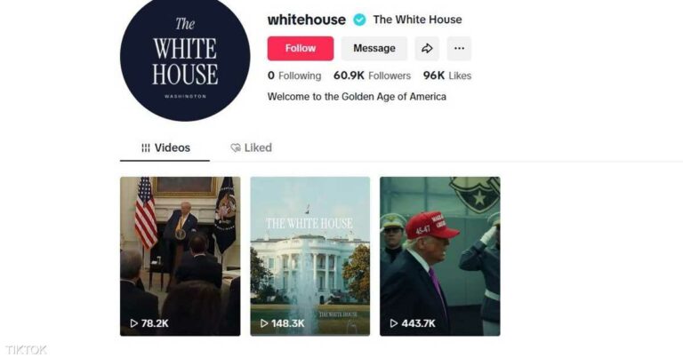 وسط جدل حول التطبيق.. الأبيض يدشن حسابا رسميا على تيك توك