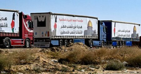 بيان: مصر أرسلت 70 في المئة من المساعدات التي وصلت إلى غزة