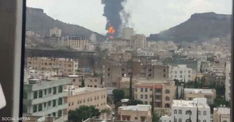 فيديو.. غارات إسرائيلية على صنعاء والجوف في اليمن