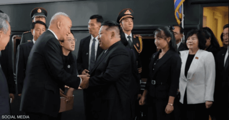 الزعيم الكوري الشمالي يصطحب ابنته إلى الصين