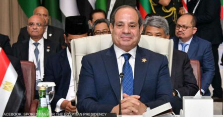 رسائل داخلية لإسرائيل.. ما دلالات خطاب السيسي في قمة الدوحة؟