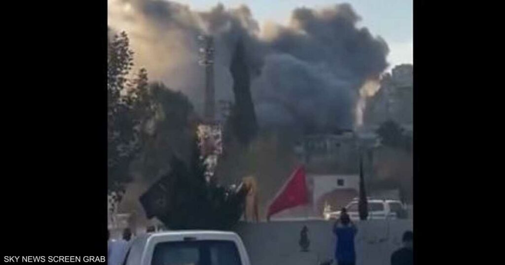 فيديو.. الجيش الإسرائيلي يشن ضربات مكثفة على جنوب لبنان