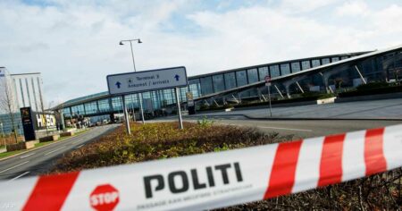 استئناف الرحلات من مطار كوبنهاغن بعد رصد مسيرات مجهولة