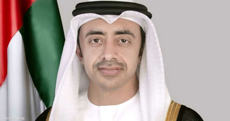 عبدالله بن زايد يشدد لنتنياهو على ضرورة إنهاء حرب غزة