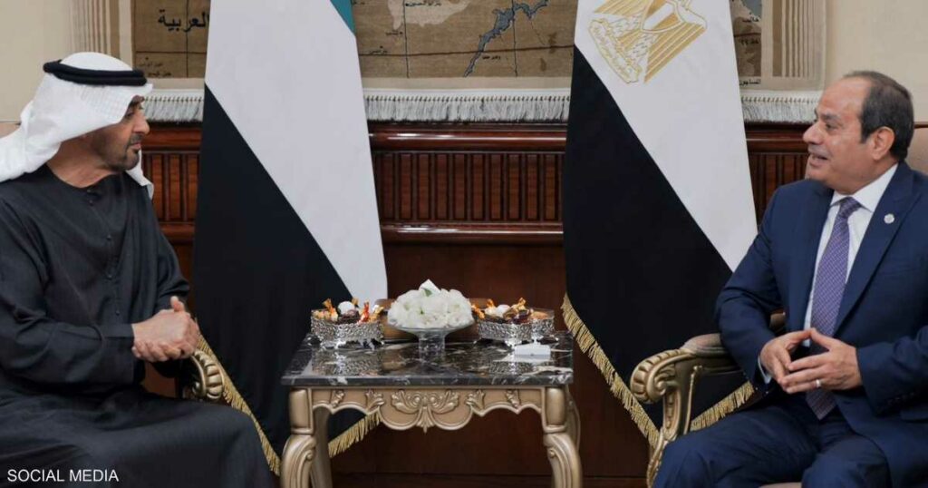 محمد بن زايد والسيسي يرحبان بمبادرة ترامب لوقف حرب غزة