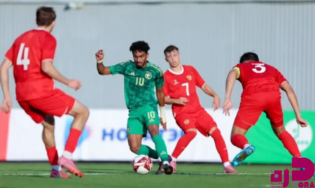 الأخضر الأولمبي يهزم روسيا بثنائية في عقر دارها