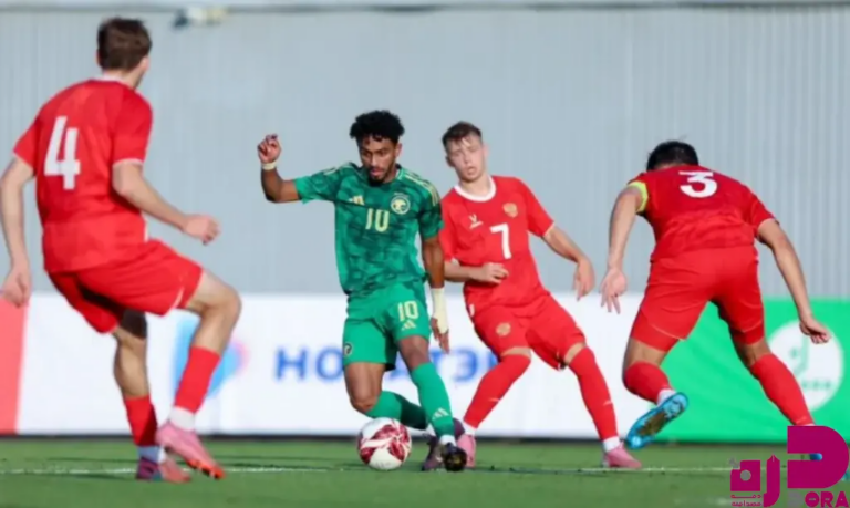 الأخضر الأولمبي يهزم روسيا بثنائية في عقر دارها