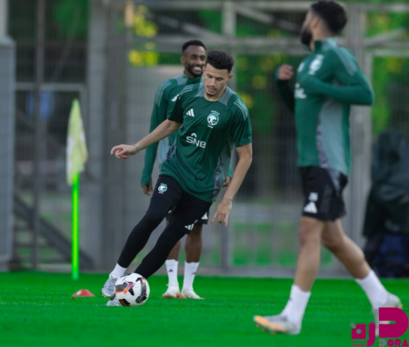 الأخضر يختتم تحضيراته لمواجهة التشيك وديًا