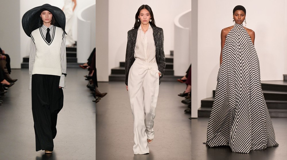 «Ralph Lauren» تفتتح أسبوع نيويورك لربيع وصيف 2026.. قوة وحس أنثوي