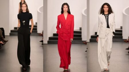 «Ralph Lauren» تفتتح أسبوع نيويورك لربيع وصيف 2026.. قوة وحس أنثوي «Ralph Lauren» تفتتح أسبوع نيويورك لربيع وصيف 2026.. قوة وحس أنثوي