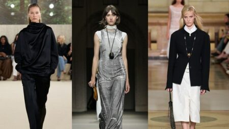 أزياء ربيع وصيف 2026.. أبرز إطلالات اليوم الخامس من أسبوع نيويورك للموضة أزياء ربيع وصيف 2026.. أبرز إطلالات اليوم الخامس من أسبوع نيويورك للموضة