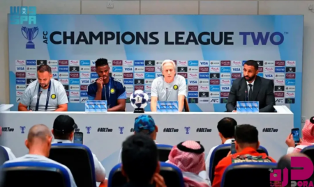 المؤتمر الصحفي لمباراة النصر واستقلال دوشنبه الطاجيكي في دوري أبطال آسيا 2