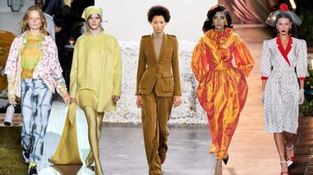 أسبوع الموضة في نيويورك.. الكعب العالي والوردي يتصدران أسبوع الموضة في نيويورك.. الكعب العالي والوردي يتصدران