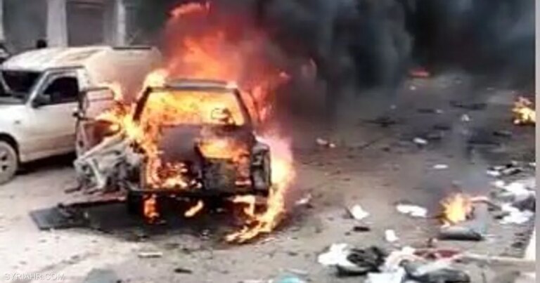 قتلى وجرحى بانفجار حافلة عسكرية في سوريا