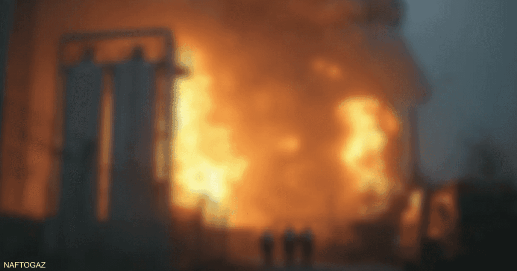 روسيا تشن أوسع هجوم على منشآت الغاز الأوكرانية