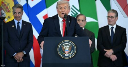 ترامب من شرم الشيخ: لدينا سلام في الشرق الأوسط