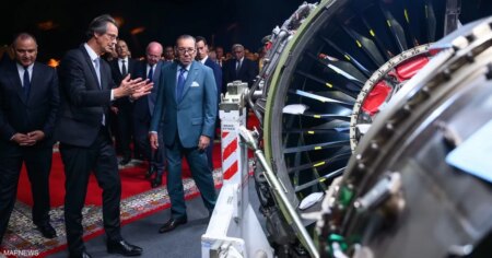 العاهل المغربي يطلق أشغال إنجاز مركب صناعي لمحركات الطائرات