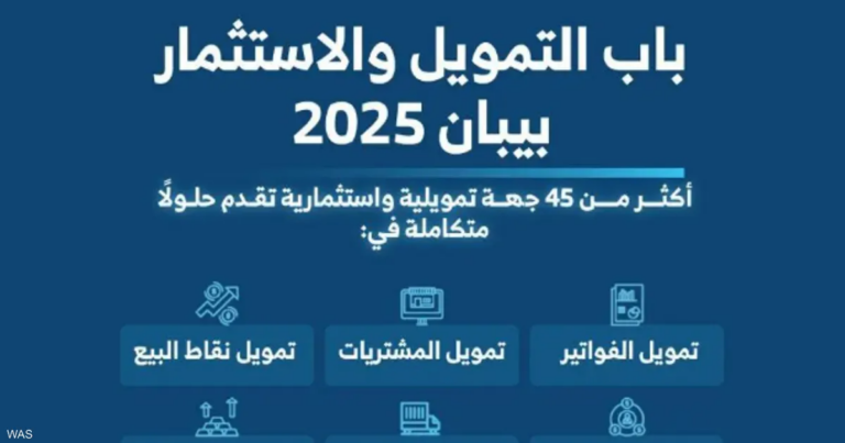 السعودية.. 45 جهة تمويلية تدعم المنشآت الصغيرة في بيبان 2025