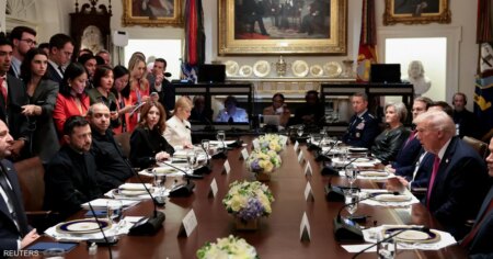 كواليس لقاء ترامب وزيلينسكي.. توتر وطلب مرفوض يتعلق بتوماهوك