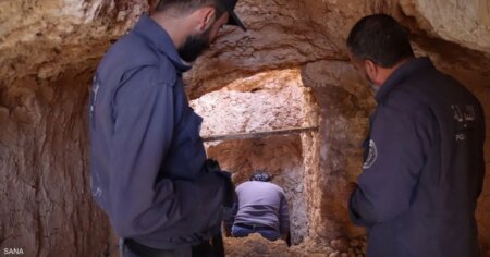 صور.. العثور على سجن تحت الأرض استخدمه نظام الأسد غربي سوريا