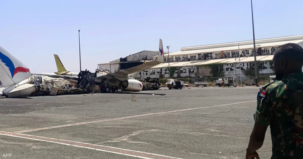 مسيّرات تضرب منطقة مطار الخرطوم قبيل إعادة افتتاحه