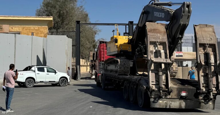 إسرائيل تسمح للفريق المصري بتجاوز "الخط الأصفر"