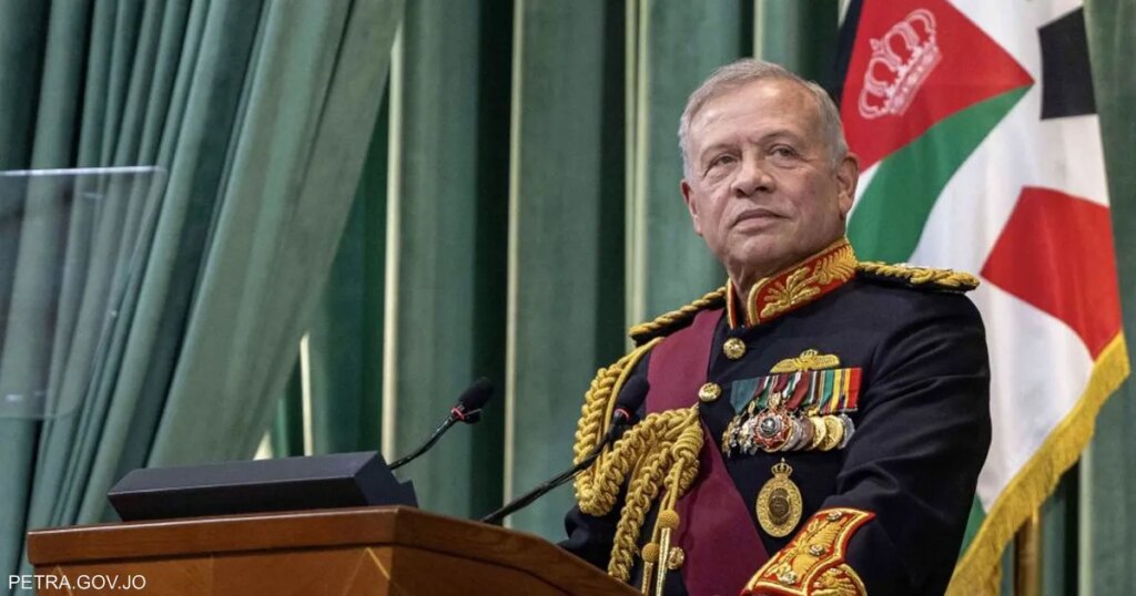 ملك الأردن: لن نقبل باستمرار الانتهاكات الإسرائيلية في الضفة