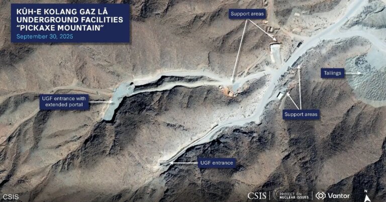 صور فضائية تكشف نشاطا نوويا جديدا في إيران