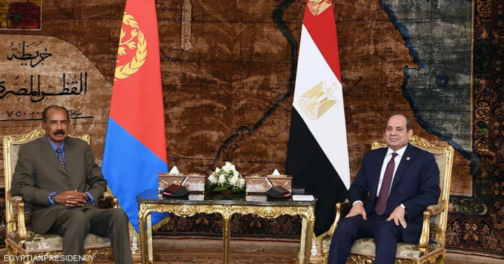 زيارة أفورقي للقاهرة.. 4 ملفات ساخنة خلال لقاء السيسي